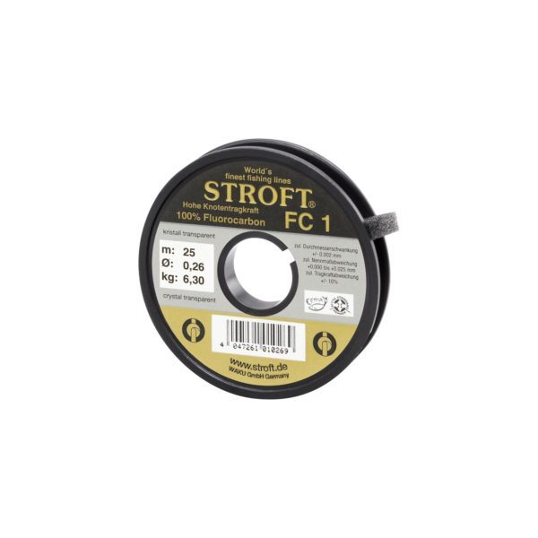 Stroft FC1 100% Fluorocarbon Vorfachmaterial