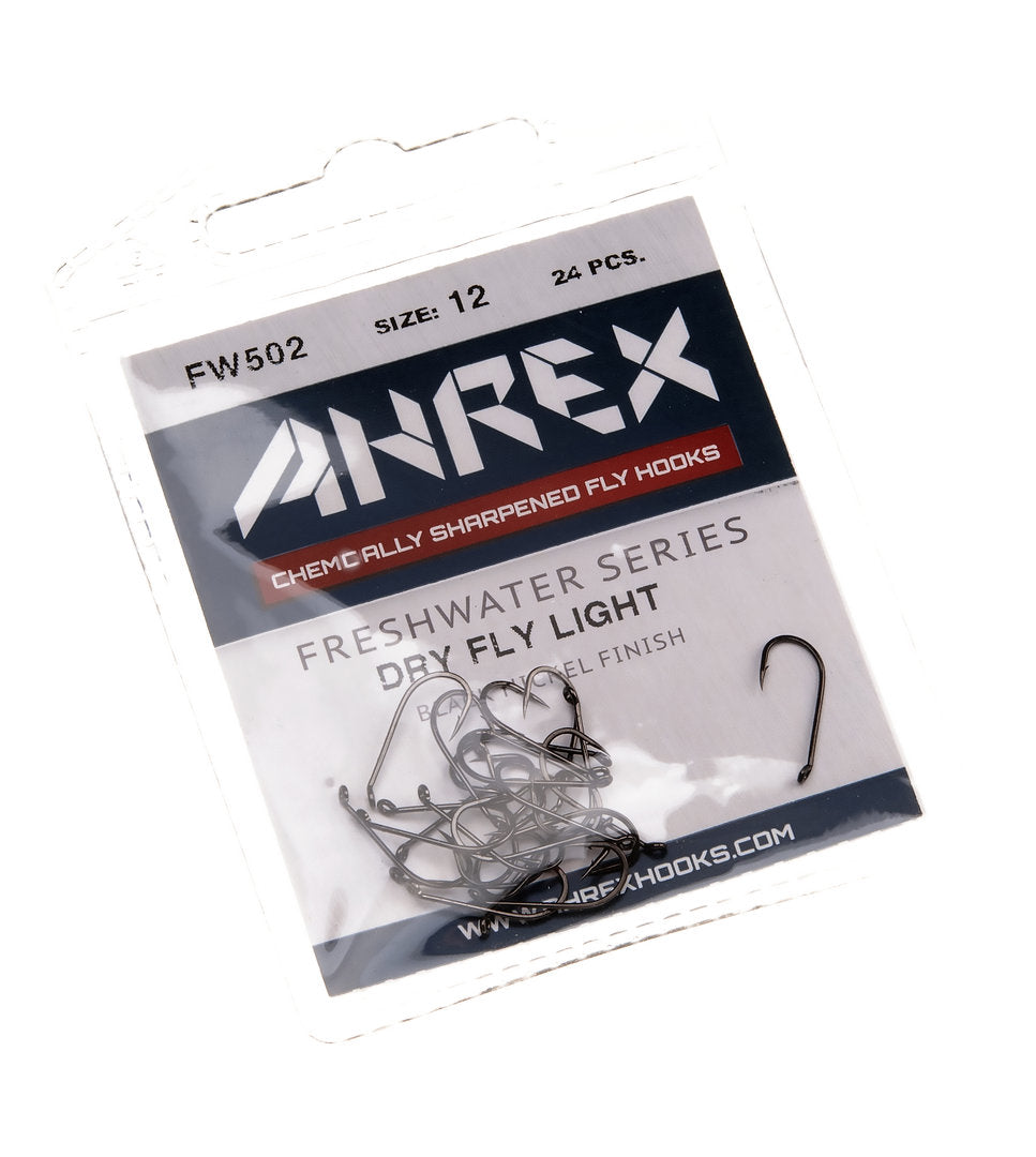 Ahrex FW502 Dry Fly Light Trockenfliegen Haken