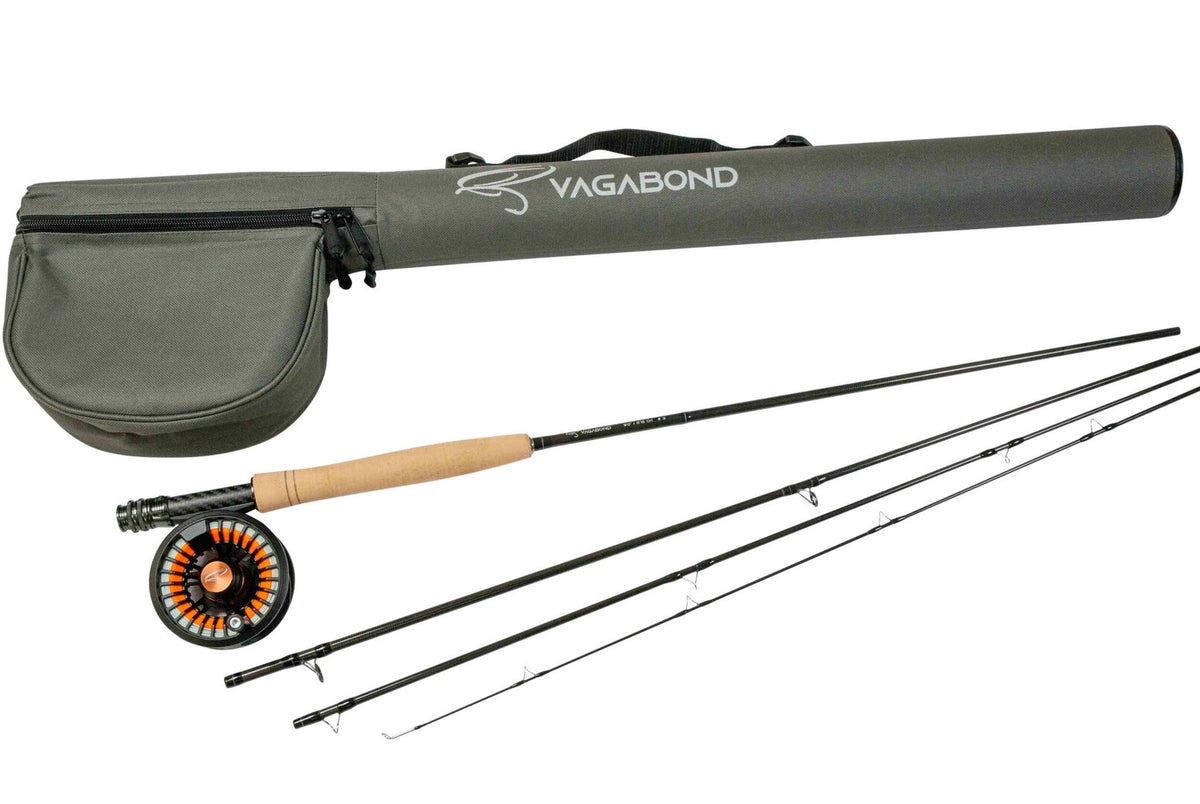 Traun River Vagabond Fliegenrute Outfit