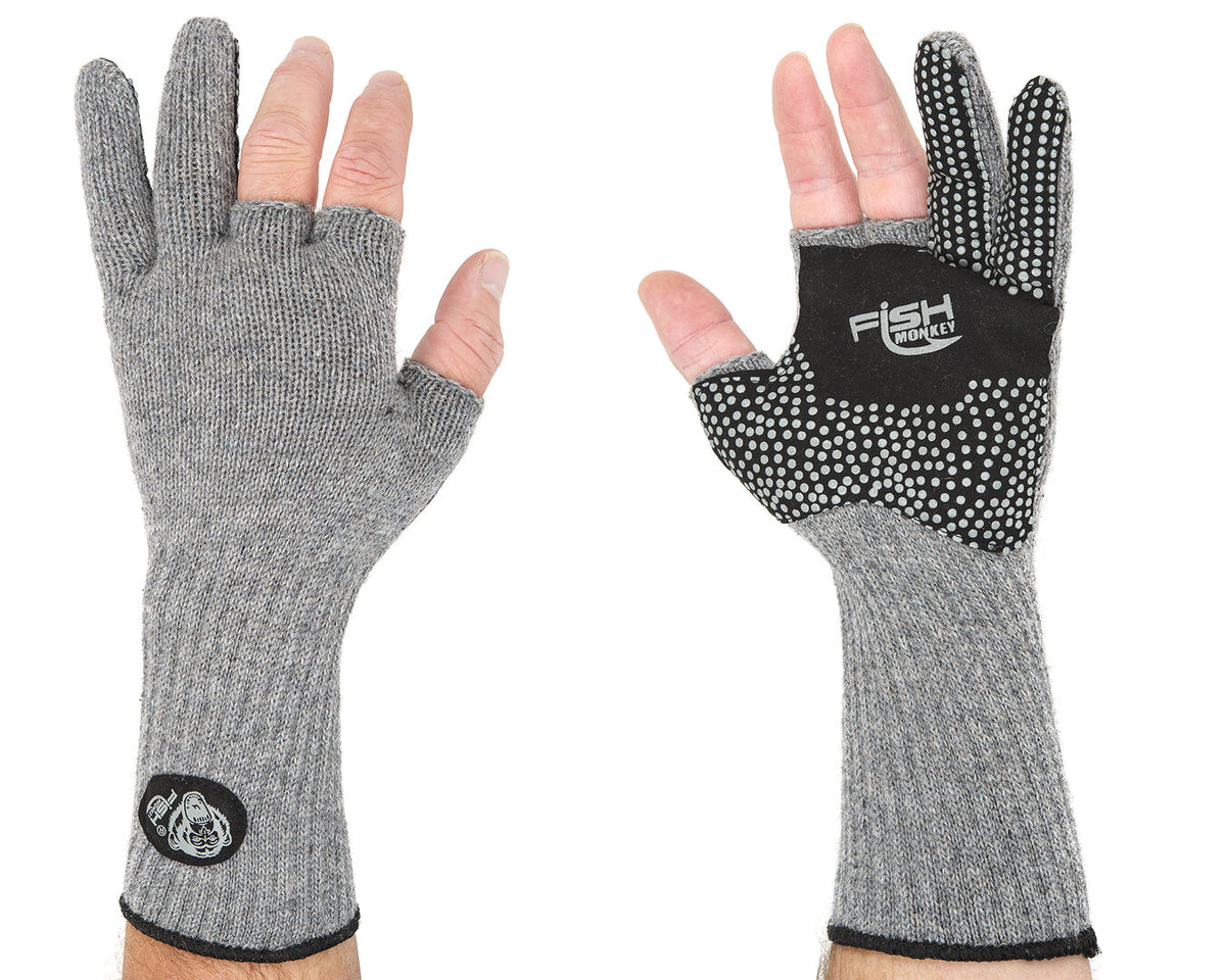 Fish Monkey BAUERS GRANDMA TWO FINGER WOOL GLOVE