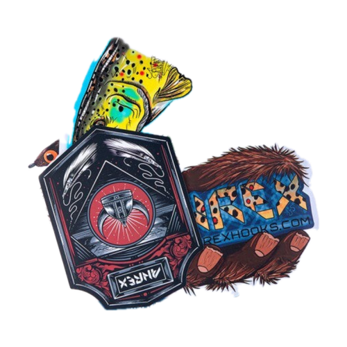 Ahrex Trout Predator Sticker Pack #1