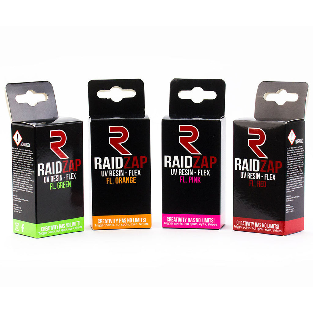 RaidZap UV Resin - Flex Fluoreszierend