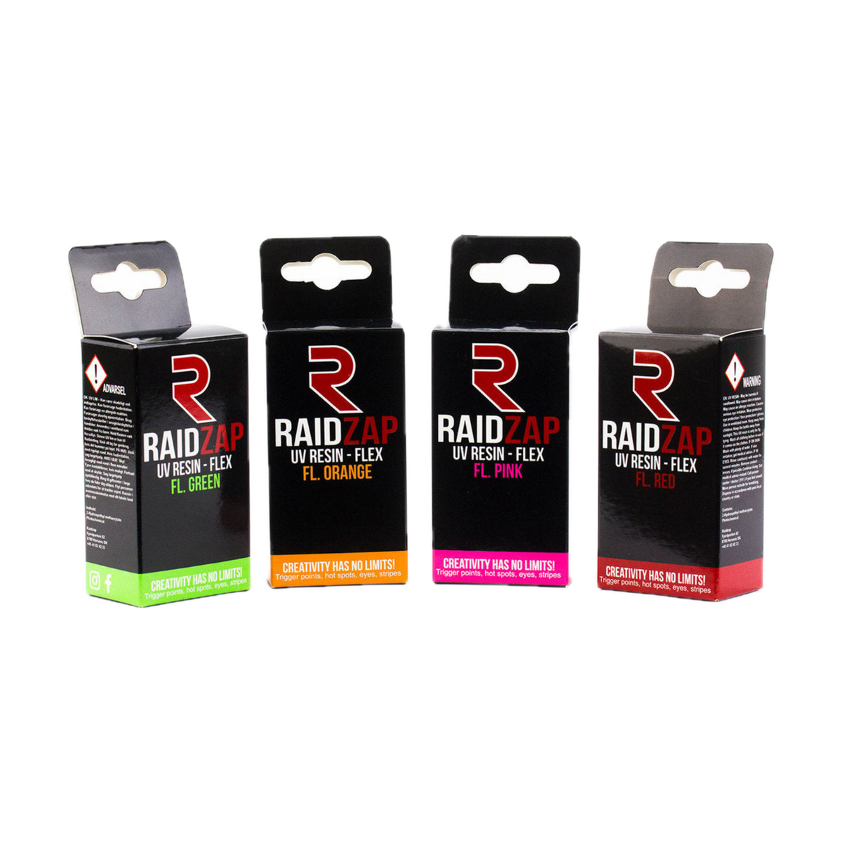 RaidZap UV Resin - Flex Fluoreszierend