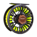 Traun River Solid Fliegenrolle (black/coffee)