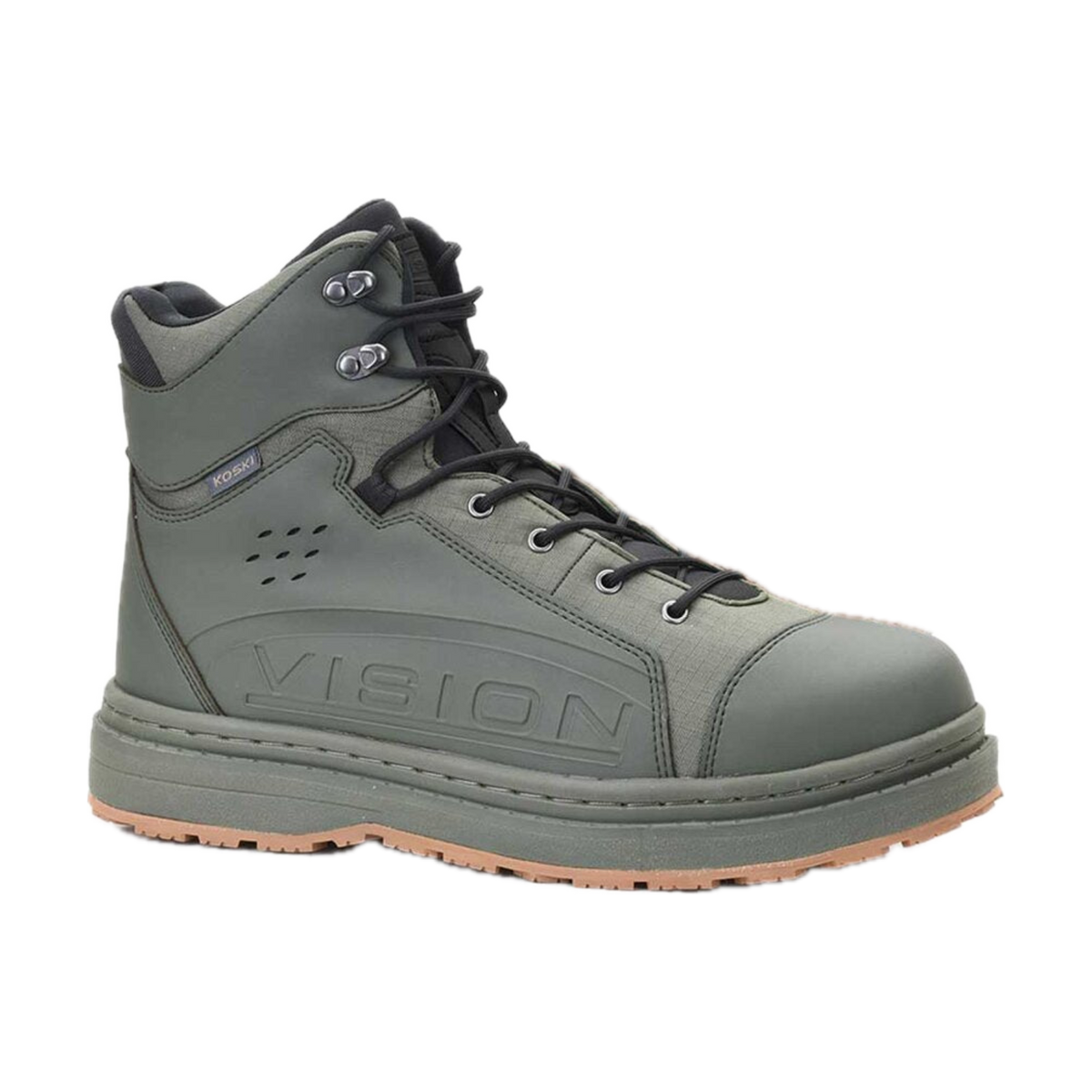 Vision KOSKI GUMMI 2.0 Grün Watschuh