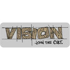 Vision Join The Cult Aufkleber - Rechteck 15x5,5 cm