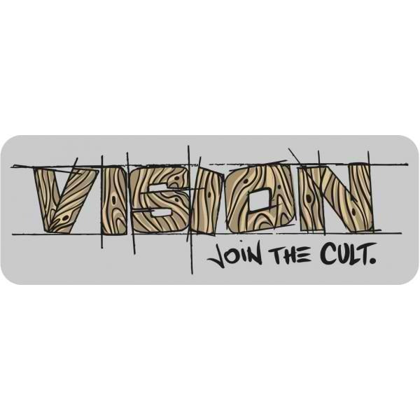 Vision Join The Cult Aufkleber - Rechteck 15x5,5 cm